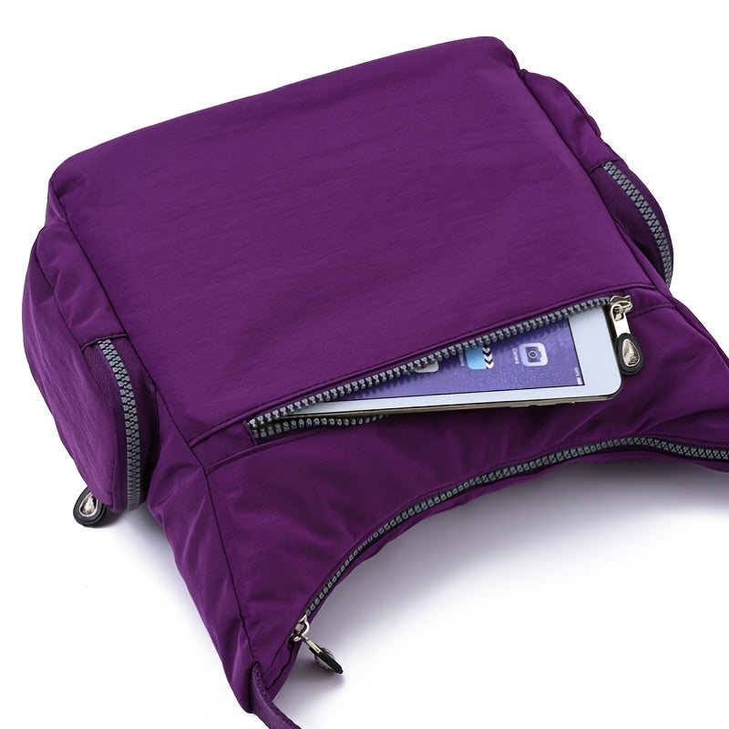 Lightweight Multi-Purpose Square Bag - Unisex Travel Crossbody Bag