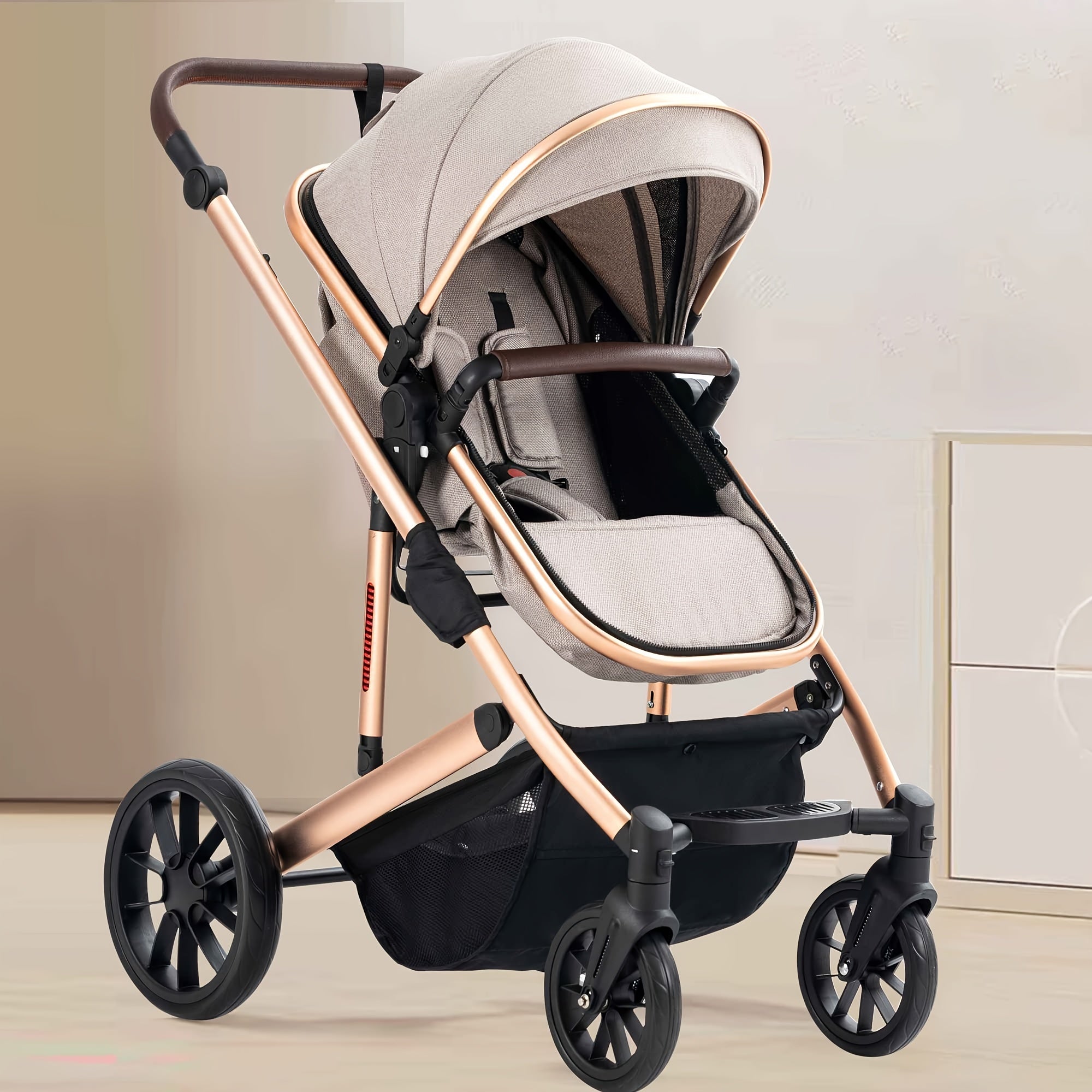 Premium 2-in-1 Baby Stroller with Reversible Seat