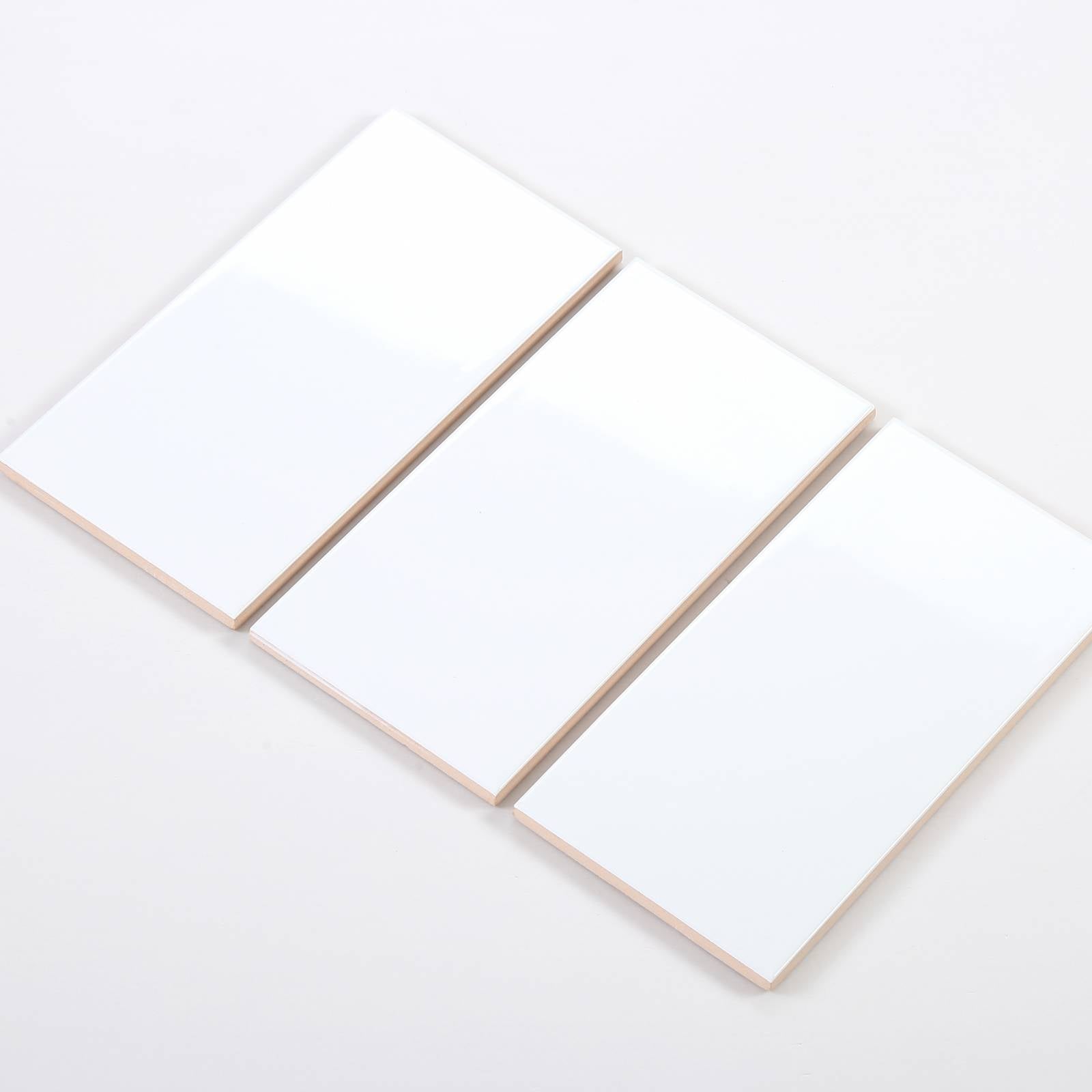 Vietnam tile size 100x200mm white glossy flat grade 1 code 0199-2