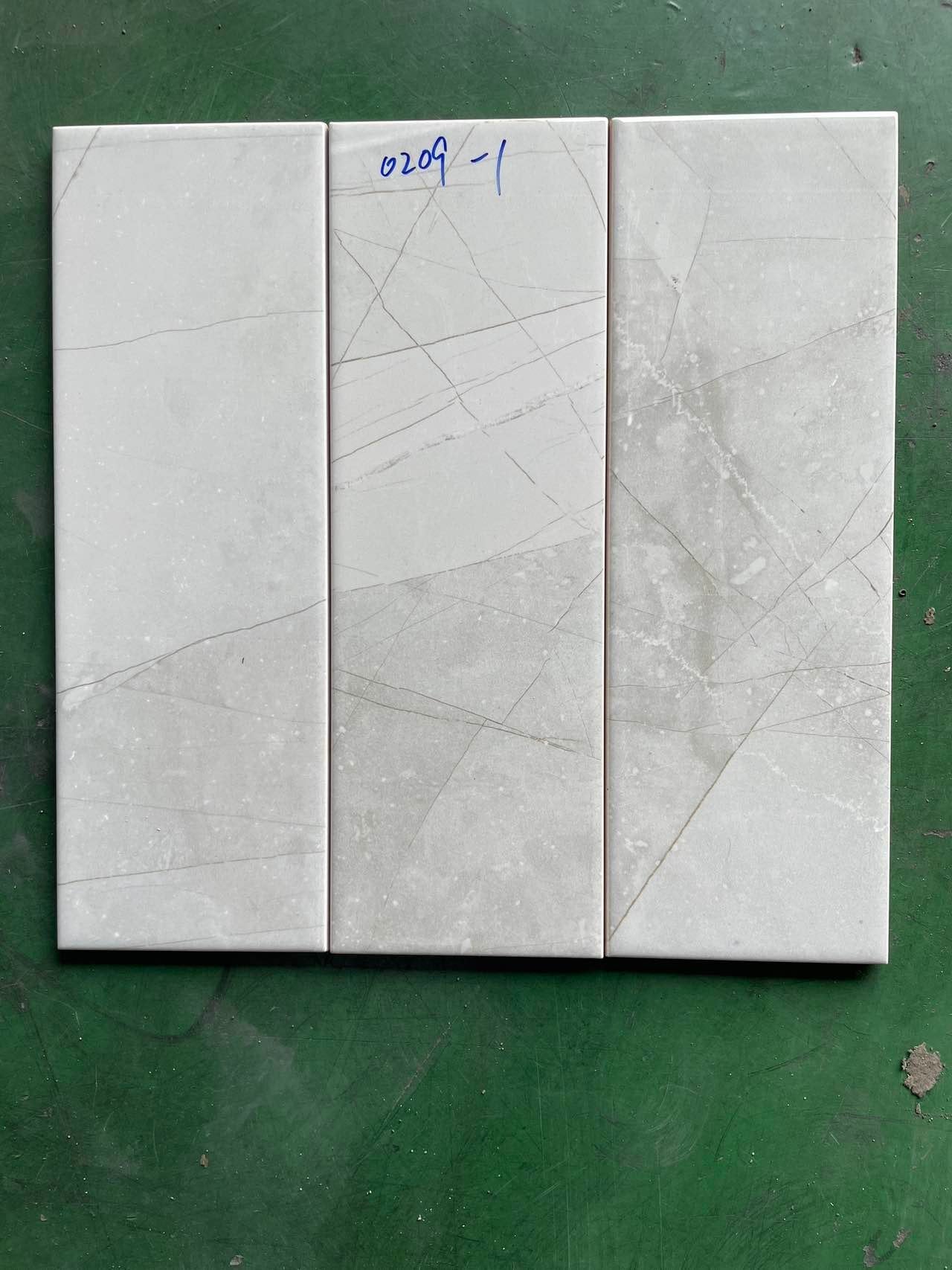 Vietnam tile size 100x300mm smoke pattern flat glossy grade 1 code 0209-1