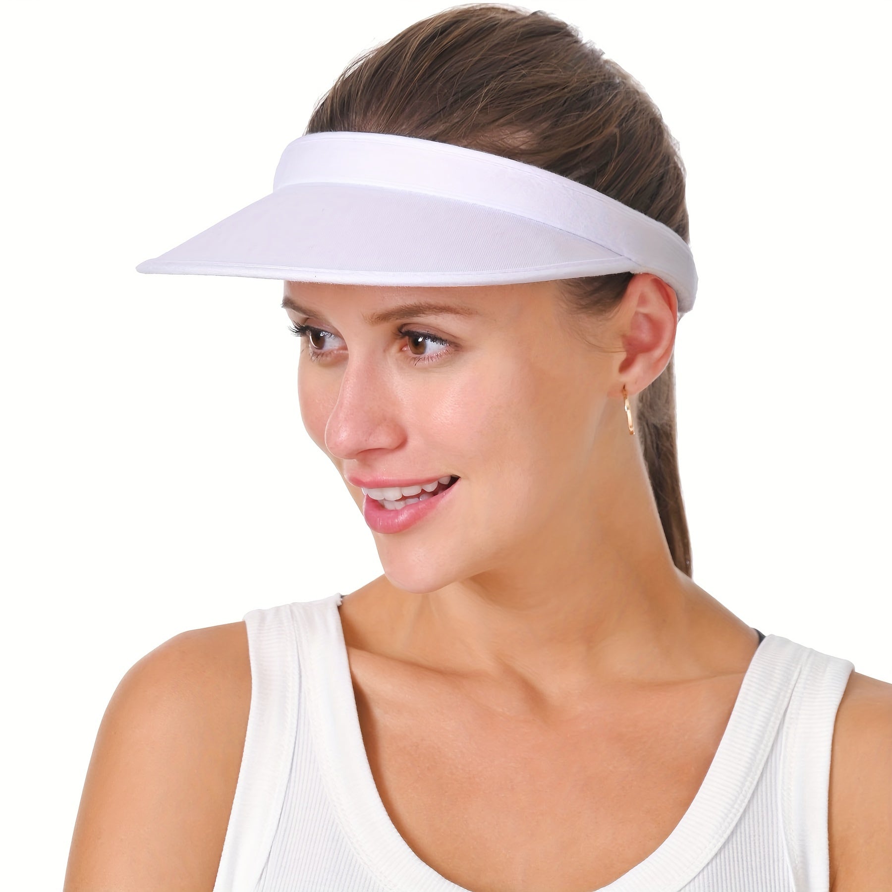 Unisex Sports Wide Brim Sun Protection Baseball Cap