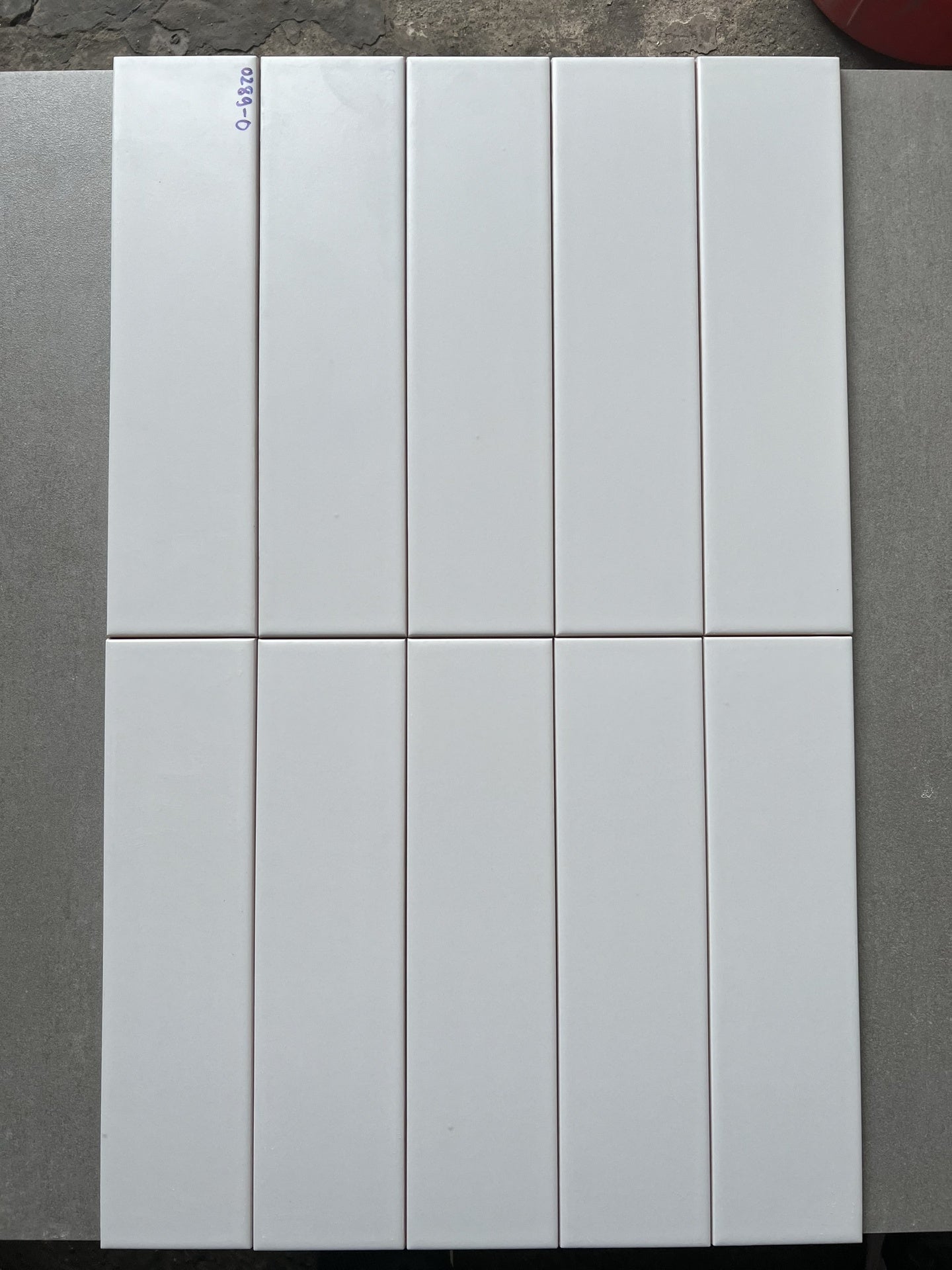 Vietnam tile size 75*300 light gray matte grade 1 code 0289-0