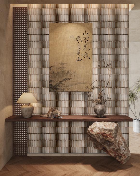 Chopstick Mosaic Tile code BID12008
