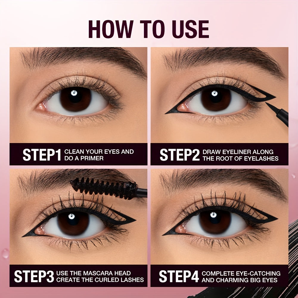 Mascara & Kẻ Mắt O.TWO.O Chống Nước, Lâu Trôi