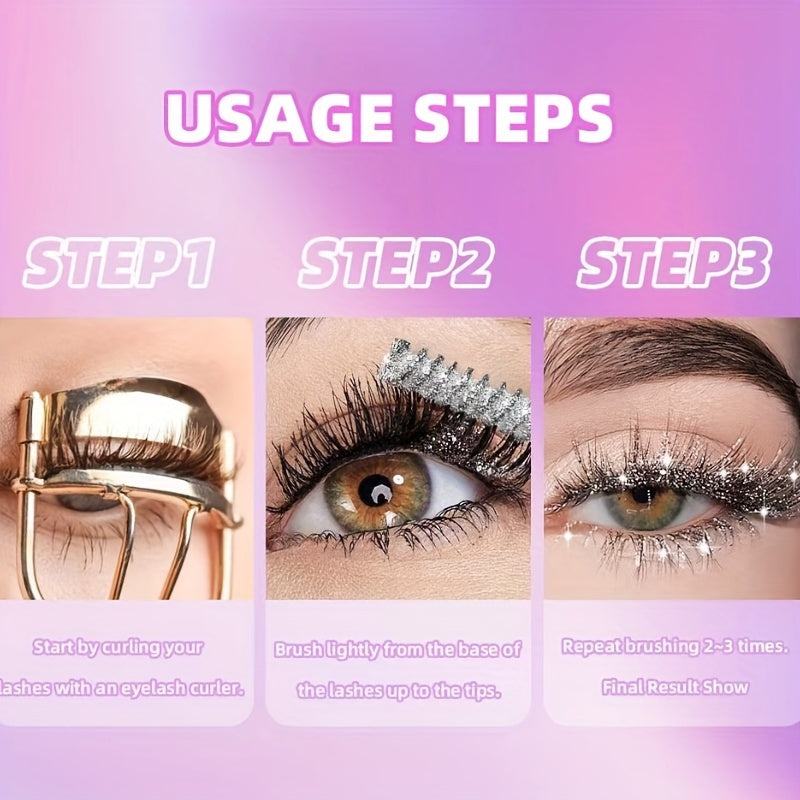 Mascara Kim Cương Chống Nước Lấp Lánh Tuyết Rơi