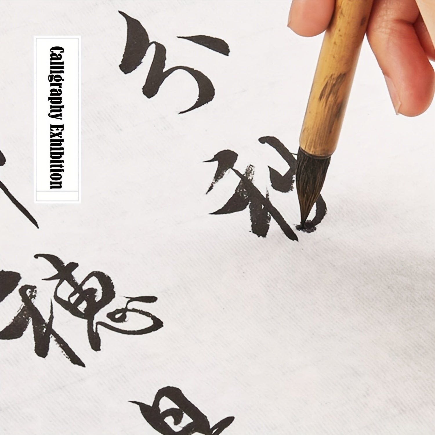 50張書法繪畫宣紙，尺寸分別為34x138厘米和34x69厘米，半熟宣紙，傳統手工藝製作，適用於中國書法和自由繪畫藝術創作。