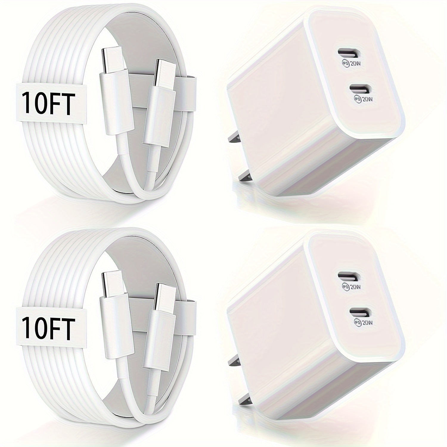 Nhanh Sạc USB-C 10FT Cho iPhone 16/15 & iPad Pro/Air - Daisan Mart