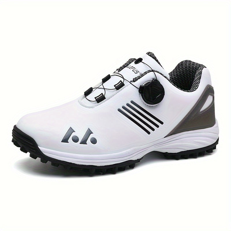 LEFUS Men's Golf Shoes Anti-Slip, Swivel Sole, All Weather