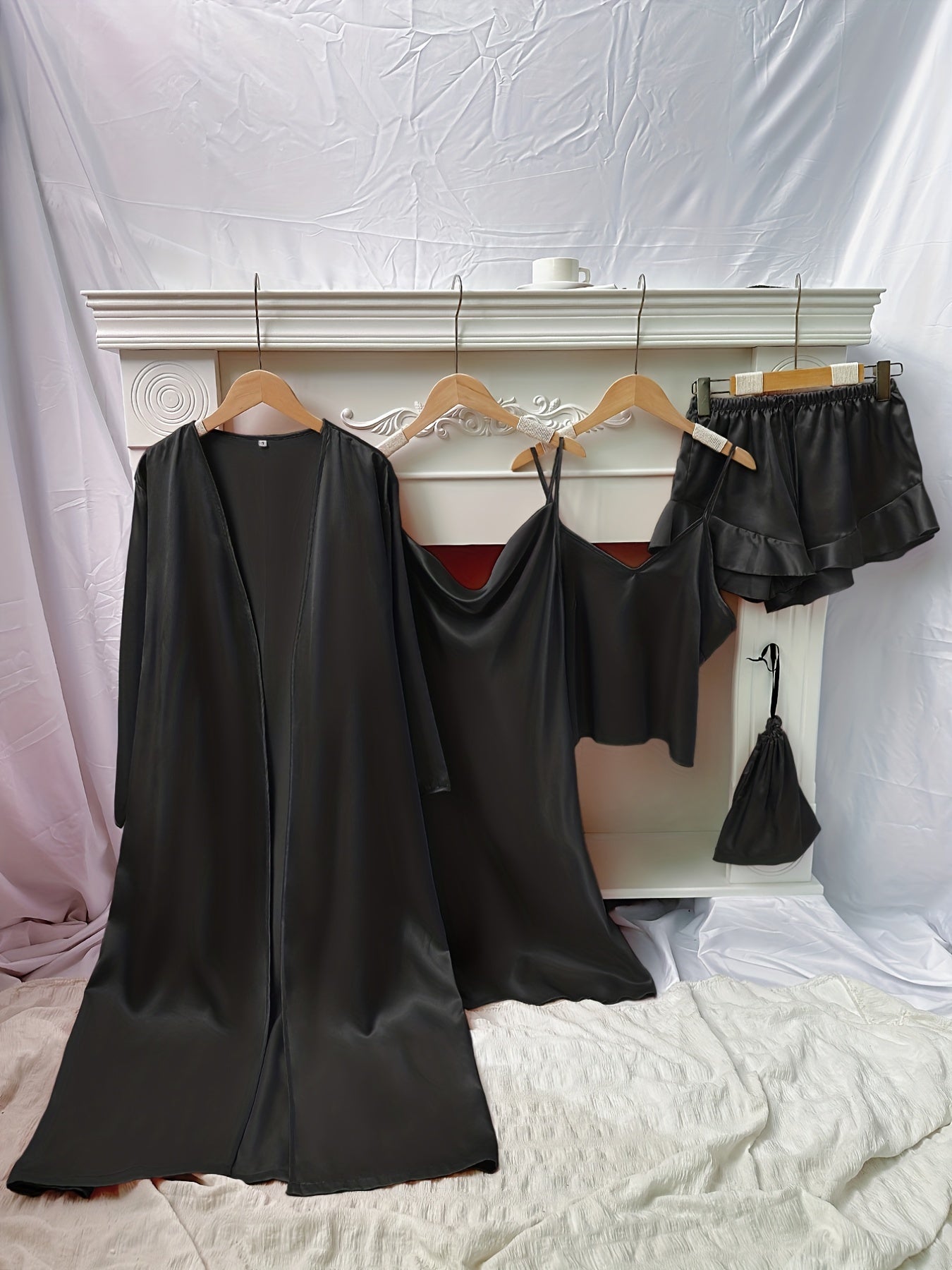 Women's Sleepwear Set with Cute Cherry Print