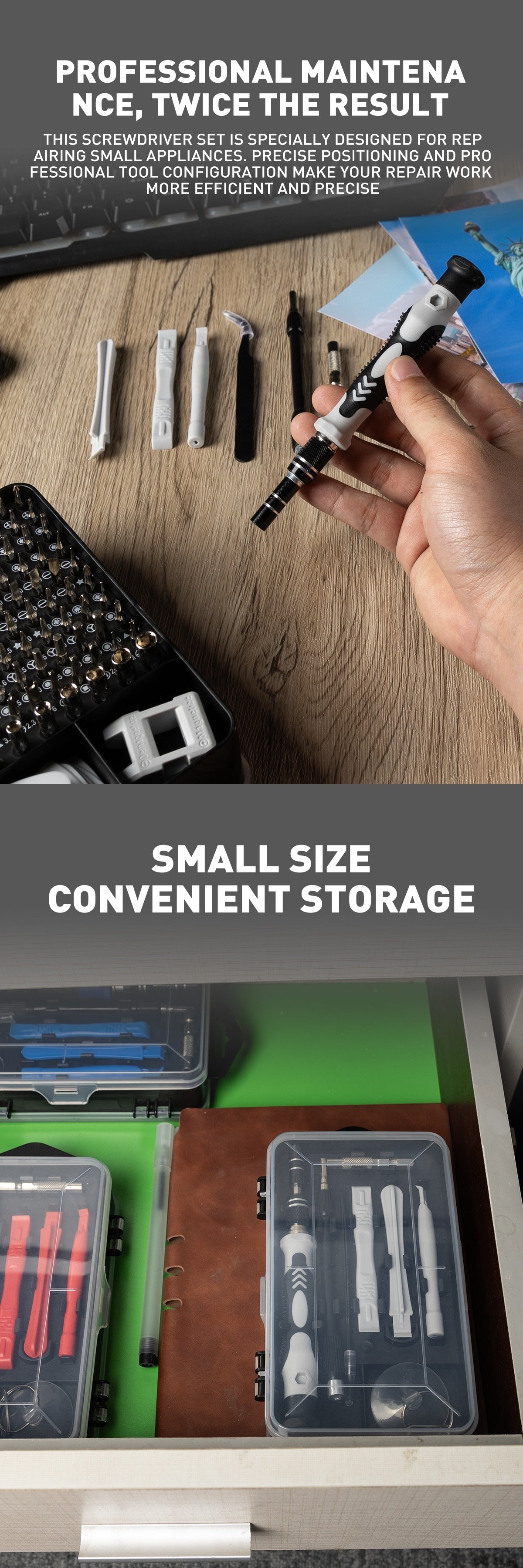 117in1 Multi-Tool Kit For Electronics