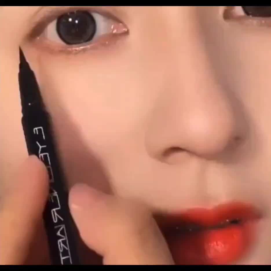 Super Waterproof Eyeliner - Set of 3 Long Lasting Color