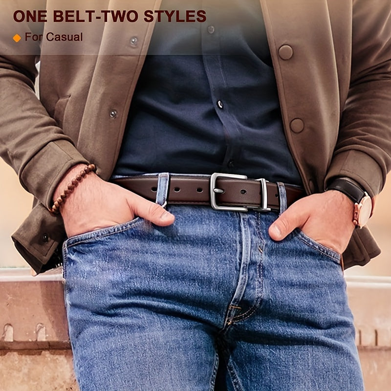 Thắt Lưng Da Bò Thật Nam Lịch Lãm - Quà Tặng Đẹp