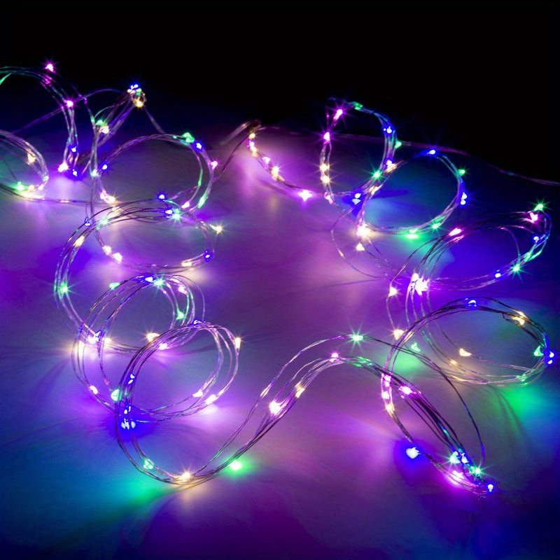 50/100LED Christmas Halloween Wedding Decoration Lights String