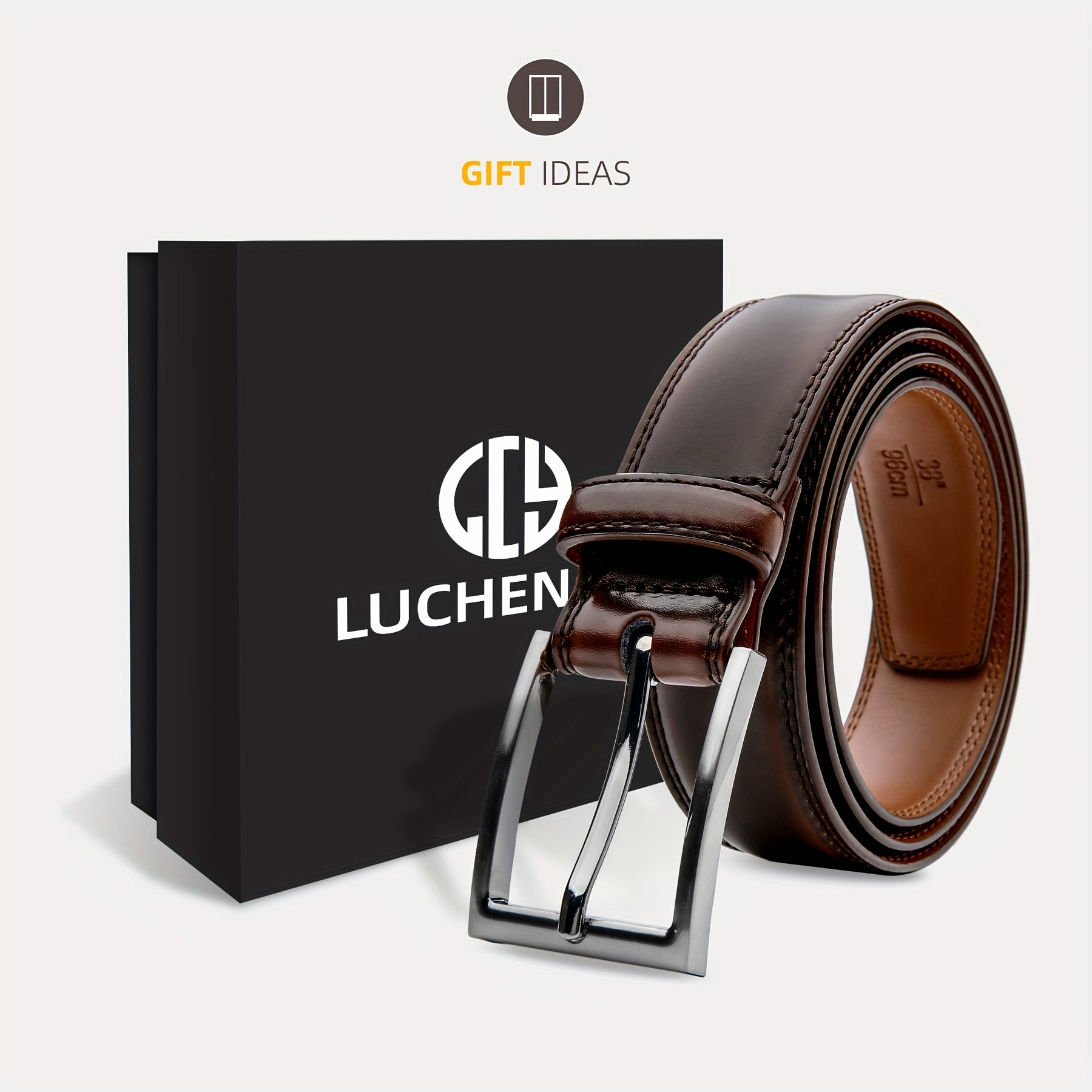 Elegant, Fashionable &amp; Office Men's Leather Belt