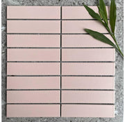 Pink Mosaic Tile size 32x145mm code 3202M