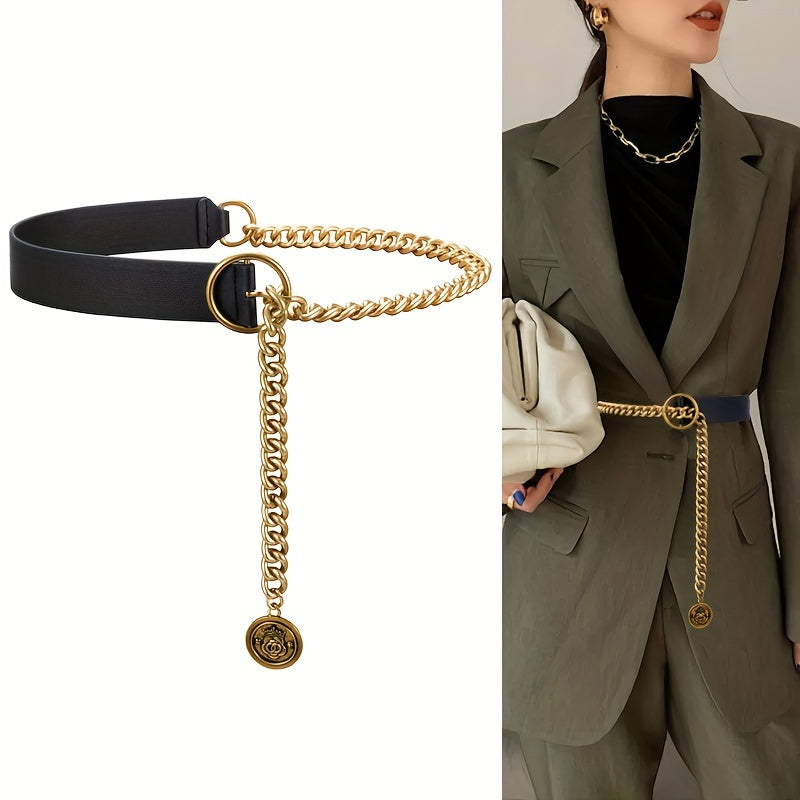 Classic decorative belt for women's dresses and shirts