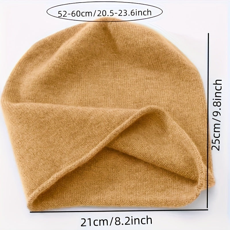 Mũ len cao cấp 100% Wool - Ấm áp, Thoáng khí, Unisex