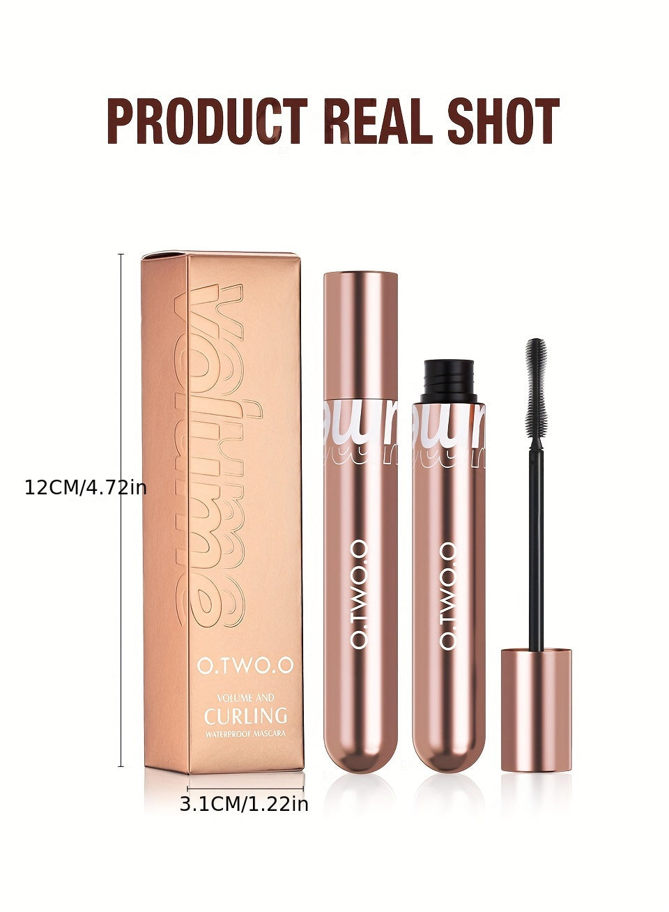 Mascara Chống Thấm O.TWO.O 36H - Mi Dài Cong Bền Lâu - Daisan Mart