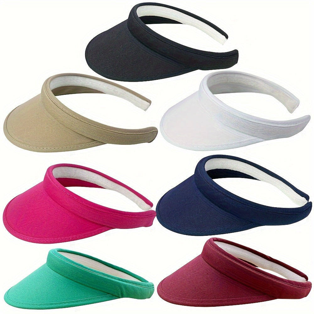 Unisex Sports Wide Brim Sun Protection Baseball Cap