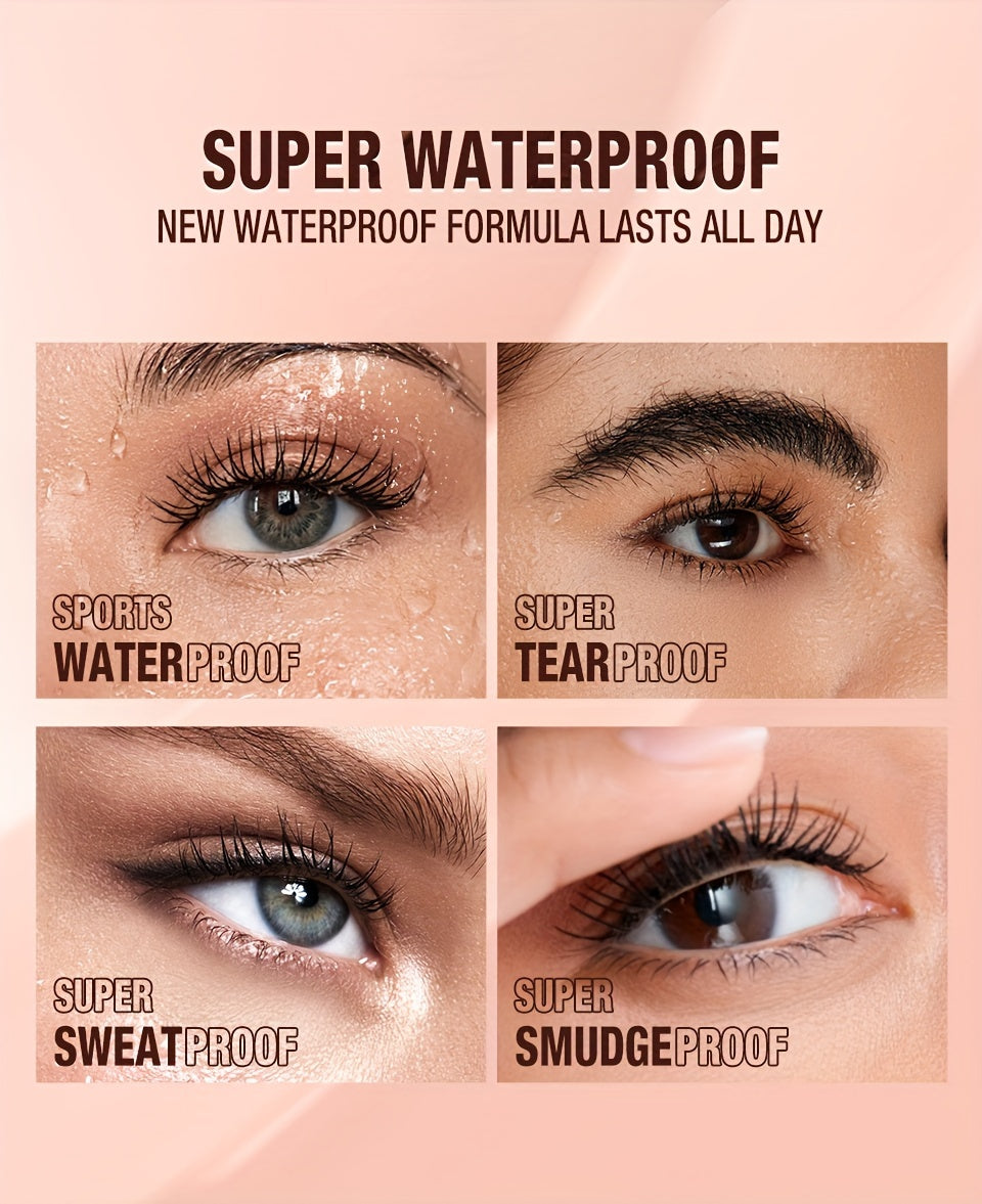 O.TWO.O Waterproof Mascara, 36H Length, Safe For Eyes