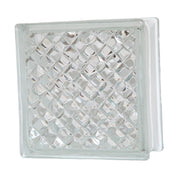 Transparent glass wall tiles
