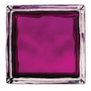 Hollow decorative stained glass bricks