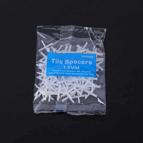 White Plastic Kitchen Bathroom Floor Tile Leveling System Multi Size 