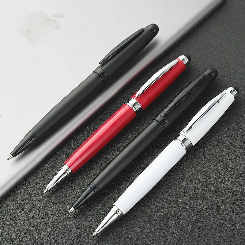 New Product: Custom Logo Printed Promotional Metal Ballpoint Pen with Touch Screen Tip 