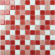 Fiberglass mosaic tiles for kitchen wall decoration, indoor swimming pool 