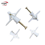 Plastic expansion bolt/Butterfly bolt supplier direct sale nylon plaster bolt 