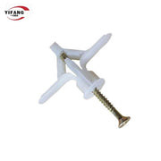 Nylon plastic expansion bolt 13*30 for gypsum board 