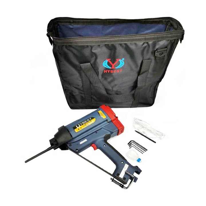 High power pneumatic concrete nail gun, battery, 2 sets, for plastic insulation materials outside walls 