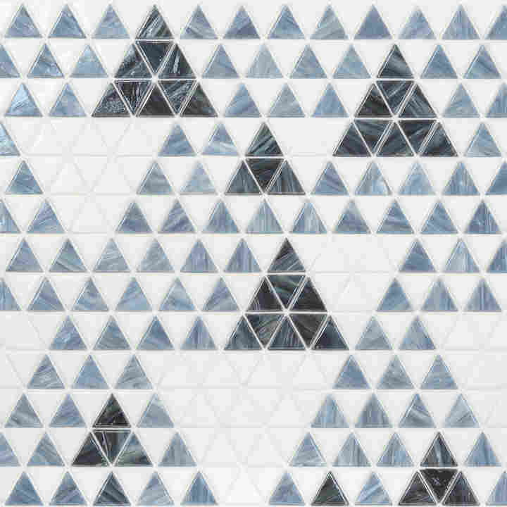 Custom glass mosaic tiles for kitchen backsplash, bathroom, wet area 