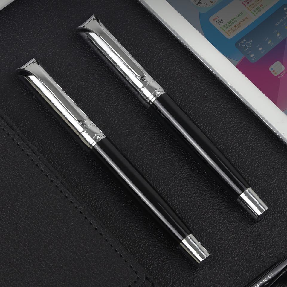 Bút bi kim loại sản xuất mới 2024 với logo tùy chỉnh, ngòi 0.7mm nét mảnh và bán sỉ từ nhà sản xuất Trung Quốc - Daisan Mart