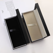 Wholesale Black High Quality PU Leather Parker Pen Gift Box Customizable Logo 
