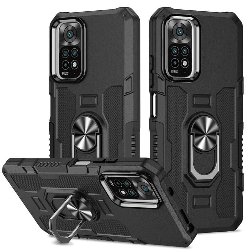 Mobile Phone Accessories Armor Shockproof Case with Camera Ring Holder for iPhone 14 13 15 12 Pro Max 