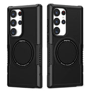 Wholesale High Quality TPU Magnetic Armor Shockproof Wireless Charging Phone Case For Samsung S23 Ultra 