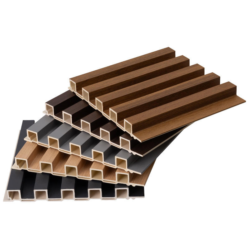 Composite wood plastic outdoor cladding for wooden houses