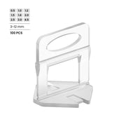 1.0mm leveling system for wall and floor tiling 