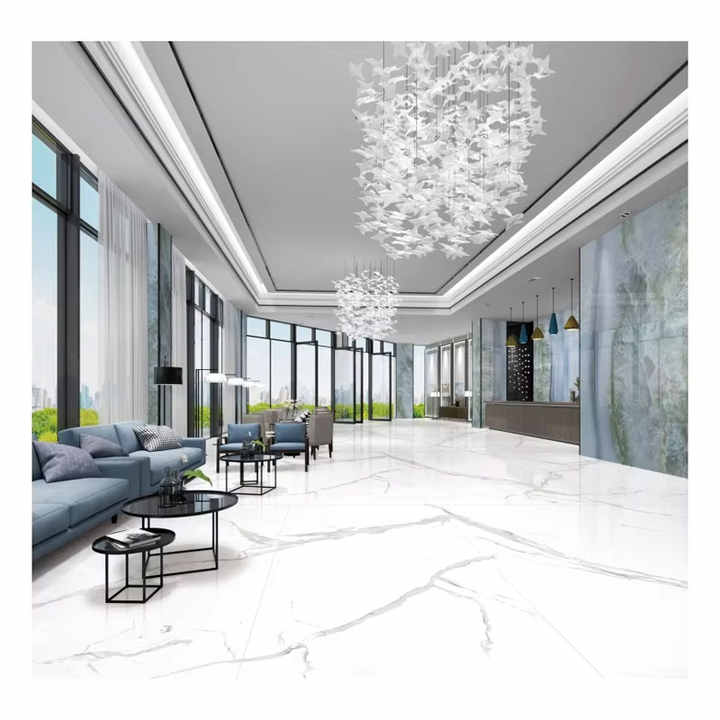 Modern Tiles 2700X1600mm Beautiful Blue Color For Interior