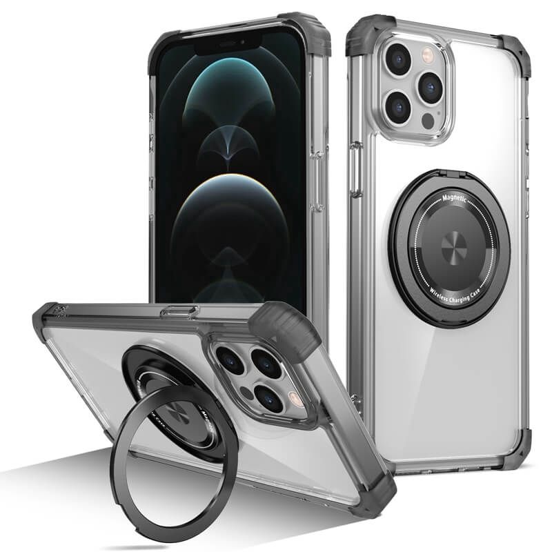 Magnetic phone case with wireless charging 