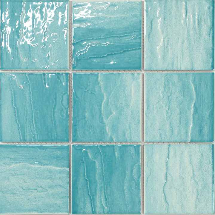 30x30cm Swimming Pool Mosaic Tiles Anti-Slip High Durability Good