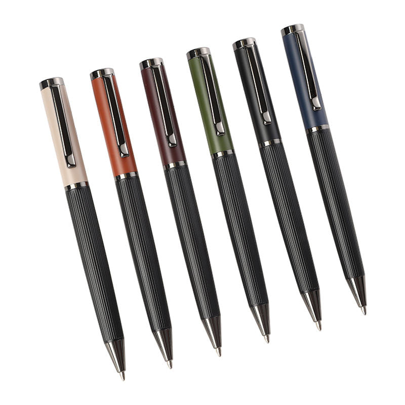 1.0mm metal rotating ballpoint pen high end promotional gift, custom logo for business promotion 