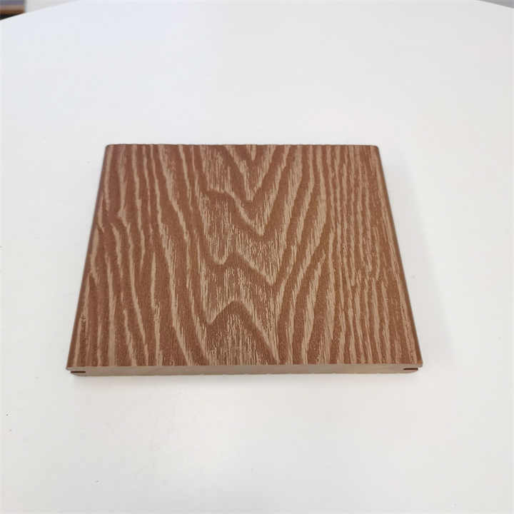Outdoor wood plastic flooring custom color, solid hole, waterproof 