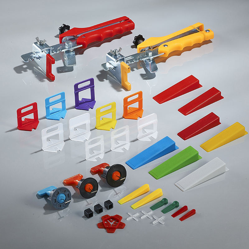 High quality plastic tile balancing clamps 100 pieces, 1.0-3.0mm crossbar system