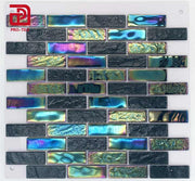 China long striped glass mosaic tiles 