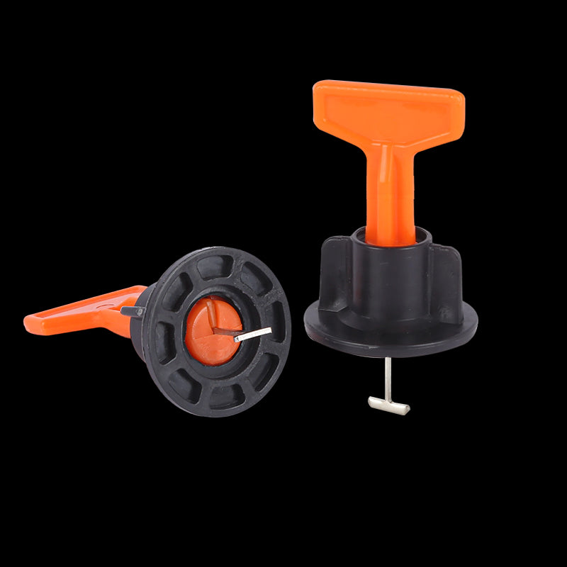 Installation kit and plastic wedges for tiles 