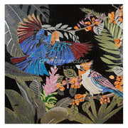 Multi-colored Flower and Bird Art Mosaic Painting for Wall Hanging Thailand