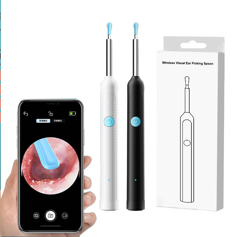 WIFI Ear Cleaning Tool with 1080HP Digital Endoscope Camera Remove Earwax 