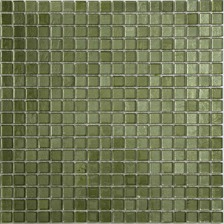 Modern glass mosaic tiles 15x15x4mm, leaf pattern tile design 